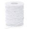 Elastic String for Bracelets Selizo Stretchy Cord for Bracelets, Necklaces, Beading, and Sewing (1.2mm, 109 Yards, White)